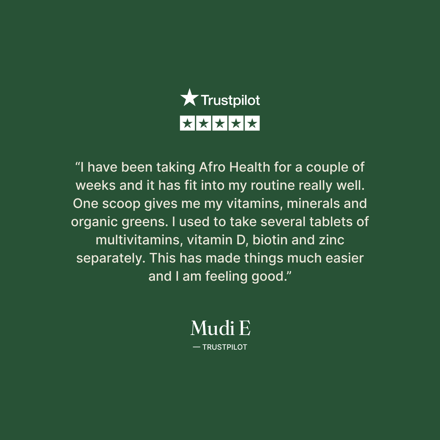 Afro Health® Daily Greens