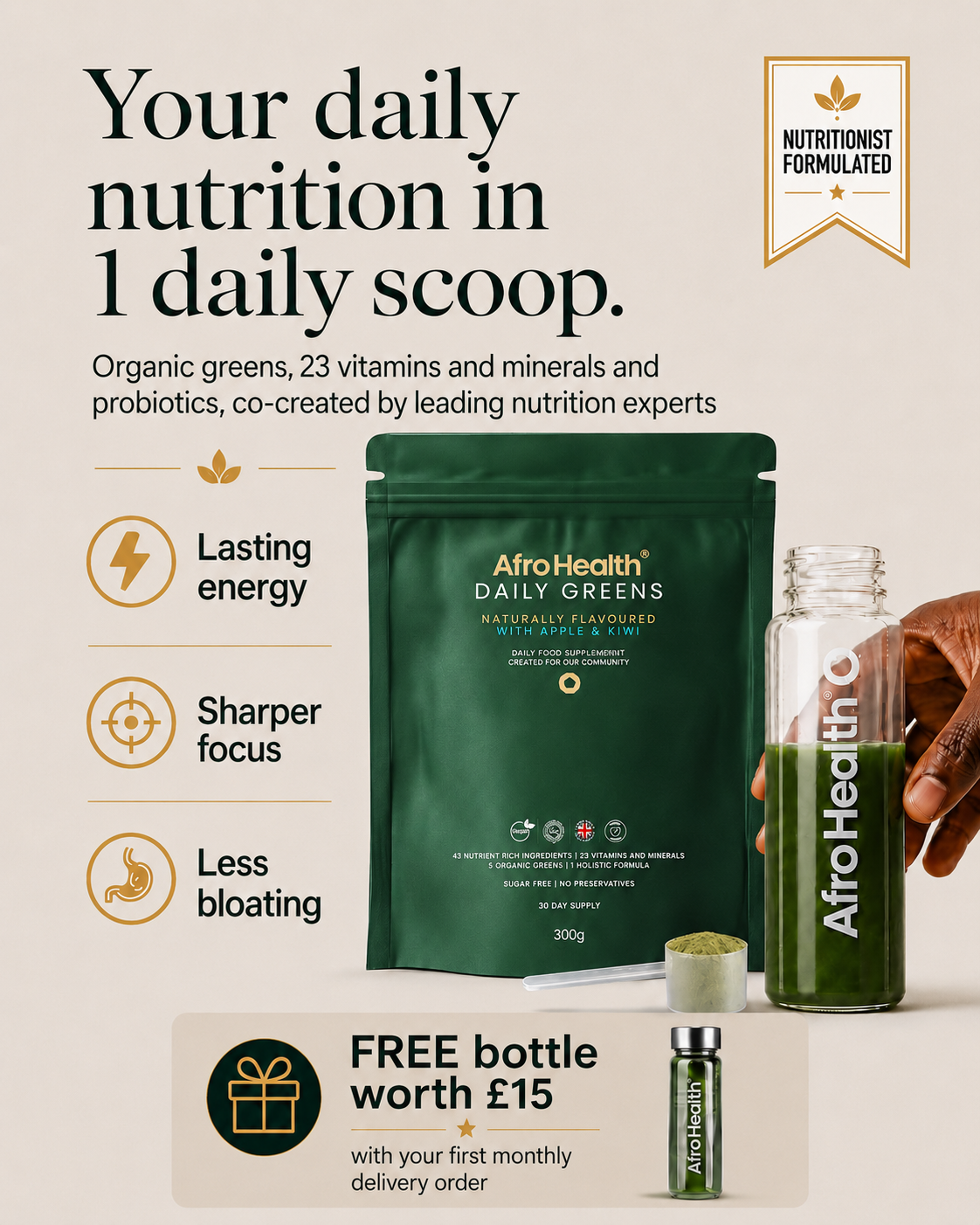 Afro Health® Daily Greens
