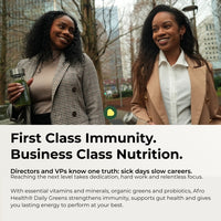 Afro Health® Daily Greens & Bottle - Subscribe and save