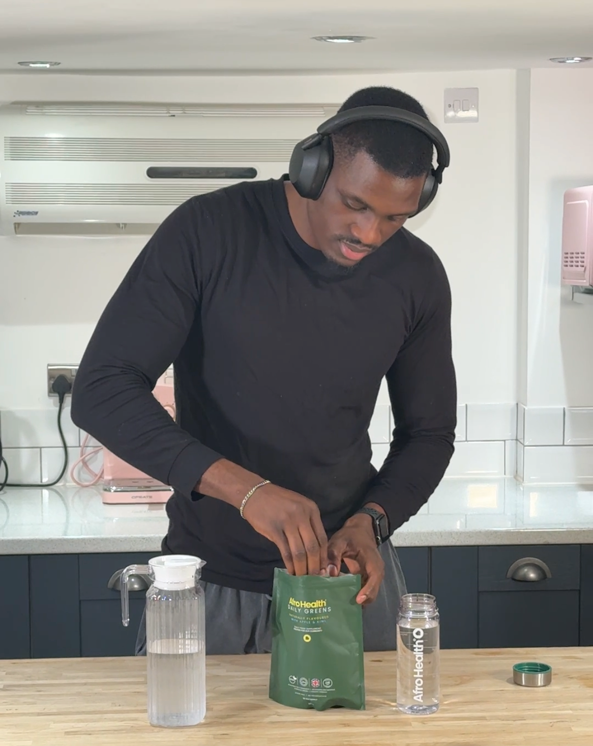 Afro Health® Daily Greens Campaign